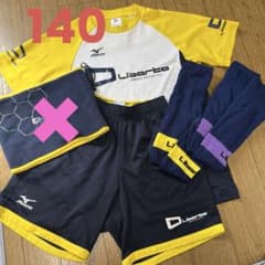 のそ様 リベルタ サッカー ユニフォーム上下 140 ソックス2足 - メルカリ