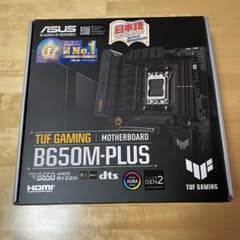 ASUS TUF GAMING B650M-PLUS AM5のサムネイル