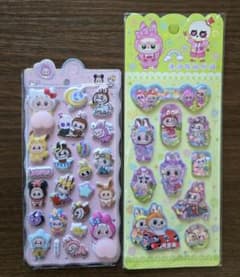 ラブブ おしりシール水シール 2シートセットのサムネイル