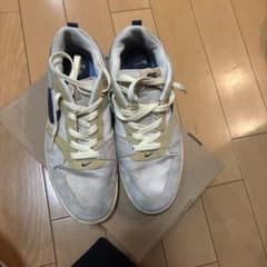 NIKE ALLEYOOP スニーカー ベージュ ネイビー　NIKE SB