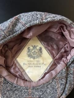 40-60s The QUALITY Cap キャスケット チェック柄のサムネイル