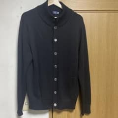 【美品】鎌倉シャツ　スタンドカラーカーディガンのサムネイル