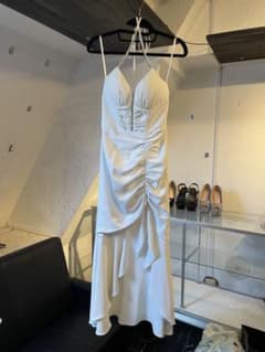 ROBE de FLEURS Glossy ドレス ホワイト Sのサムネイル