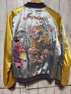 美品 テーラー東洋 スカジャン 舞妓 五重塔 リバーシブル スカル Mサイズ テーラー東洋 スカジャン 舞妓 五重塔 リバーシブル スカル Lサイズ