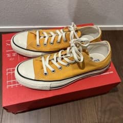 【美品】コンバース オールスター ローカット マスタード イエロー 24.5cmのサムネイル