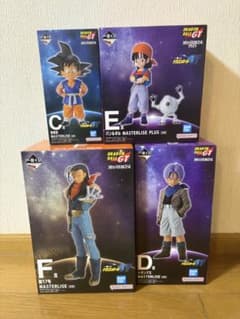 一番くじ ドラゴンボールGT MASTERLISE C D E F賞セットのサムネイル