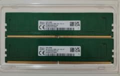 SK hynix DDR5 UDIMM 5600 16GB 2x8GB メモリ - メルカリ
