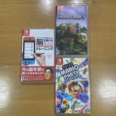 Nintendo Switch カセット3種のサムネイル