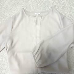 【洋服の青山】ベージュ　ブラウス　&ressのサムネイル