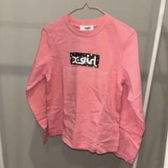 x-girl 長袖カットソー 130cm ピンクのサムネイル
