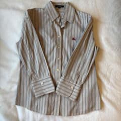 BURBERRY LONDON ストライプ 七分袖シャツのサムネイル