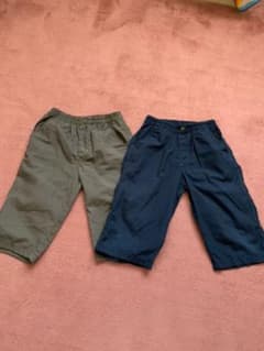 ハーフパンツ160 2枚セットのサムネイル