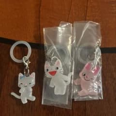 ノンタン　めじるしアクセサリー　タータン　うさぎさん　ガチャガチャのサムネイル