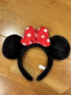 ディズニー ミニー カチューシャ ドットリボンのサムネイル