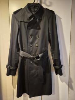 Burberry Prorsum トレンチコート 44 ブラック　直営店で購入 Burberry Prorsum トレンチコート 44 ブラック 直営店で購入 - メルカリ