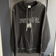 Nike ブラック パーカー Lサイズ JUST DO IT.のサムネイル