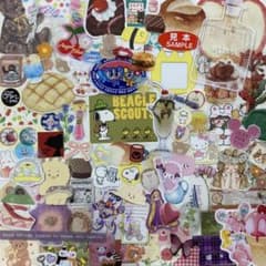 大量 フレークシール 100枚 紙モノ 紙もの おすそ分け 1 - メルカリ