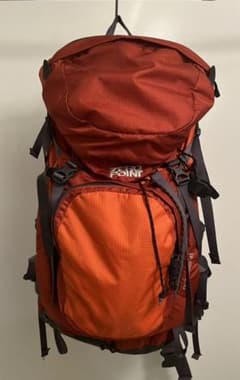 モンベル ZERO POINT リュック バックパック オレンジ45Ｌのサムネイル
