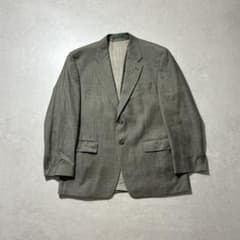 カナダ製Ralph Laurenテーラードジャケットブラウン42Sグレンチェック カナダ製Ralph Laurenテーラードジャケットブラウン42Sグレンチェック