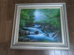 相田武 風景画 シルバーフレーム