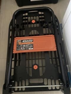 トラスコ TRUSCO 樹脂台車 カルティオ 折畳 MPK-720 一度のみ使用のサムネイル