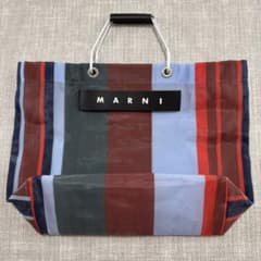 MARNI MARKET トートバッグ ラッカーレッド - メルカリ