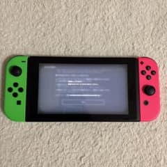 Nintendo Switch console, Splatoon 2, Joy-Con controllers (operation confirmed).