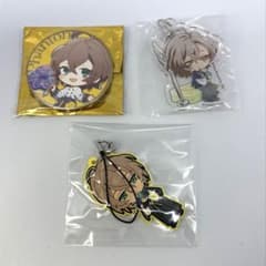 缶バッジ アクリルキーホルダー ラバーストラップ 夢野幻太郎 セット