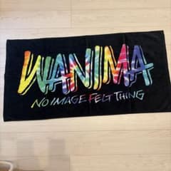 WANIMA NO IMAGE FELT THING バスタオル - メルカリ