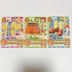 アイカツカード 夏樹みくる 一ノ瀬かえで 冴草きいのサムネイル