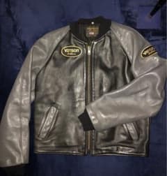 Vanson TJ 別注ファラオタイプ レザージャケット 40 状態良好　希少品のサムネイル