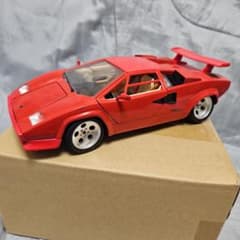 ヒロ様専用　ブラーゴ ランボルギーニ カウンタック　レッド（１／１８）のサムネイル