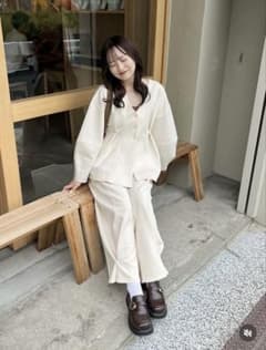 ollun カーディガン パンツ 2点セットのサムネイル