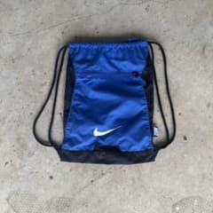 NIKE ナップサック ブルー ブラックのサムネイル