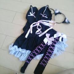 halloween 黒ネコ コスのサムネイル