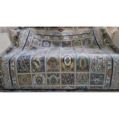 225万ノット、 超高密度織！本場イラン産 絨毯150×225cm‐200221 - メルカリ