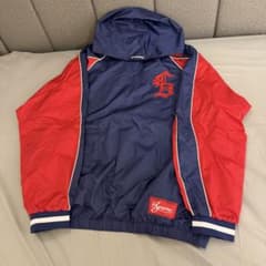 23AW Hooded Warm Up ウォーム アップ パーカー ネイビー - メルカリ