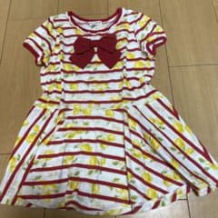 FAM レモン柄 半袖ワンピース 130〜140美品のサムネイル