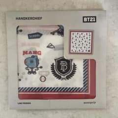 미사용 BT21 MANG 손수건 420x420mm