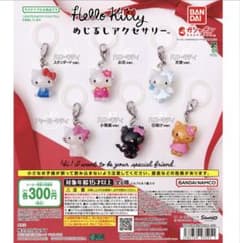 み*様 ハローキティ めじるしアクセサリー6種セットのサムネイル