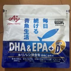 味の素 DHA&EPA+D 120粒 約30日分のサムネイル