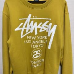 Stussy World tour トレーナー　希少カラーのサムネイル