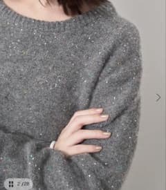 SLOBE IENA スパンコールニット - メルカリ