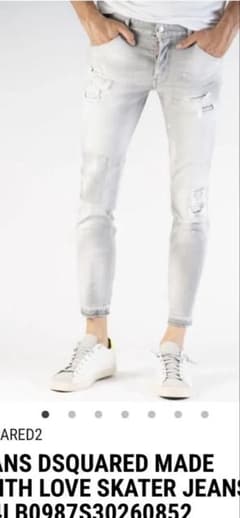 DSQUARED2 Skater Jean 21AWグレーウォッシュ46美品のサムネイル