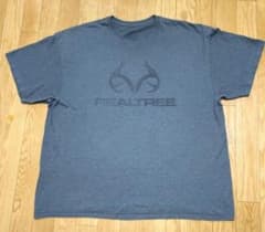 REAL TREE リアルツリー Tシャツ グレーのサムネイル