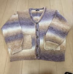 Tip Top グラデーション ニットカーディガン