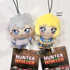 HUNTER×HUNTER ちょぴぬい vol1 キルア クラピカ ぬいぐるみ HUNTER×HUNTER ໒꒱ ちょぴぬいぷち ぬいぐるみ キルア クラピカ