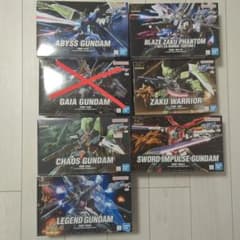 HG ガンダムSEED DESTINY プラモデル 6点セットのサムネイル