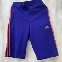 新品adidas ショートパンツ 381794 バイオレット Sのサムネイル