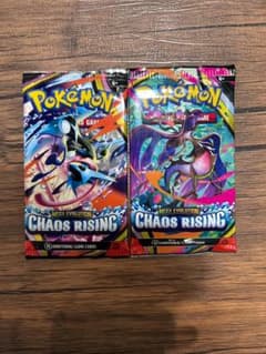 ポケモンカード CHAOS RISING 未開封パック 2個セットのサムネイル